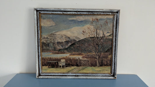 Signeerattu Öljyvärimaalaus (1945)