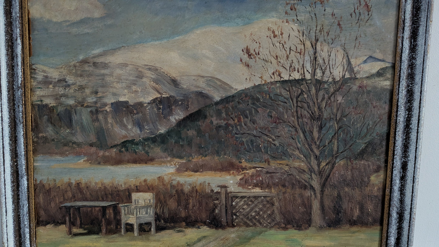 Signeerattu Öljyvärimaalaus (1945)