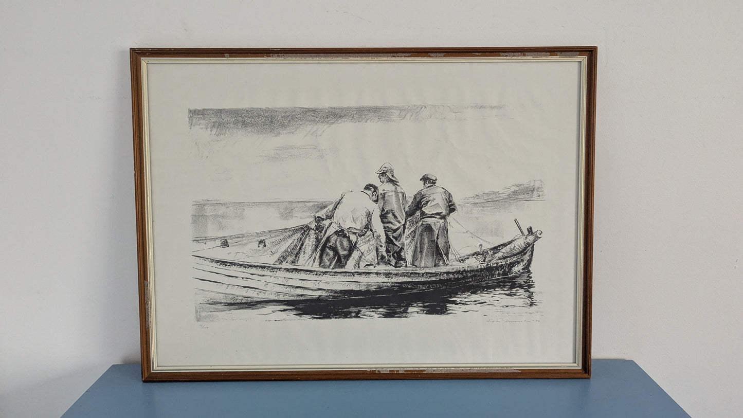 Viktor Kuusela - Signeerattu Grafiikka (1976)