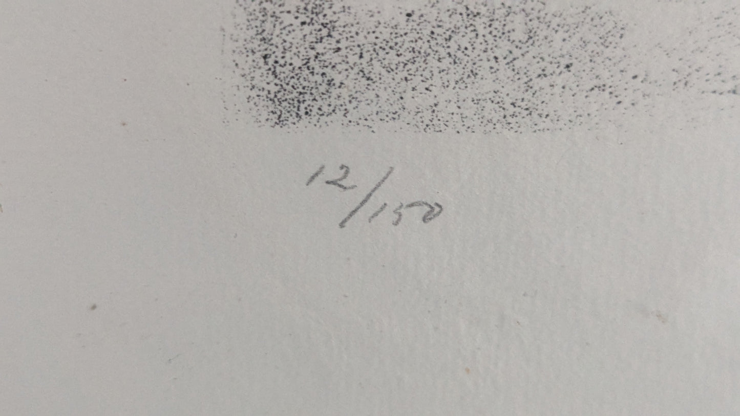 Viktor Kuusela - Signeerattu Grafiikka (1976)