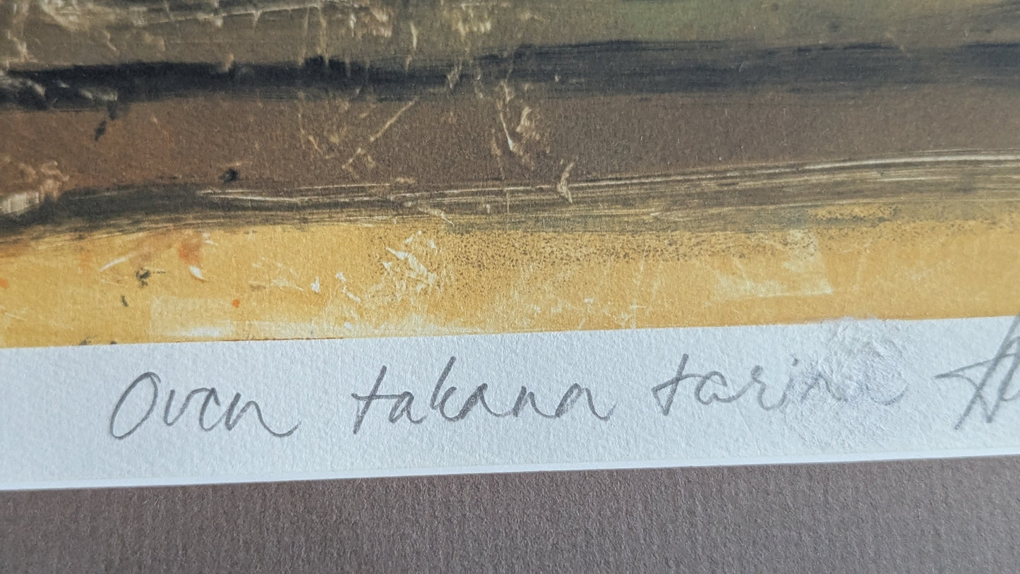 Oven Takaa Tarina (Signeerattu Monotypia 1/1 2009)