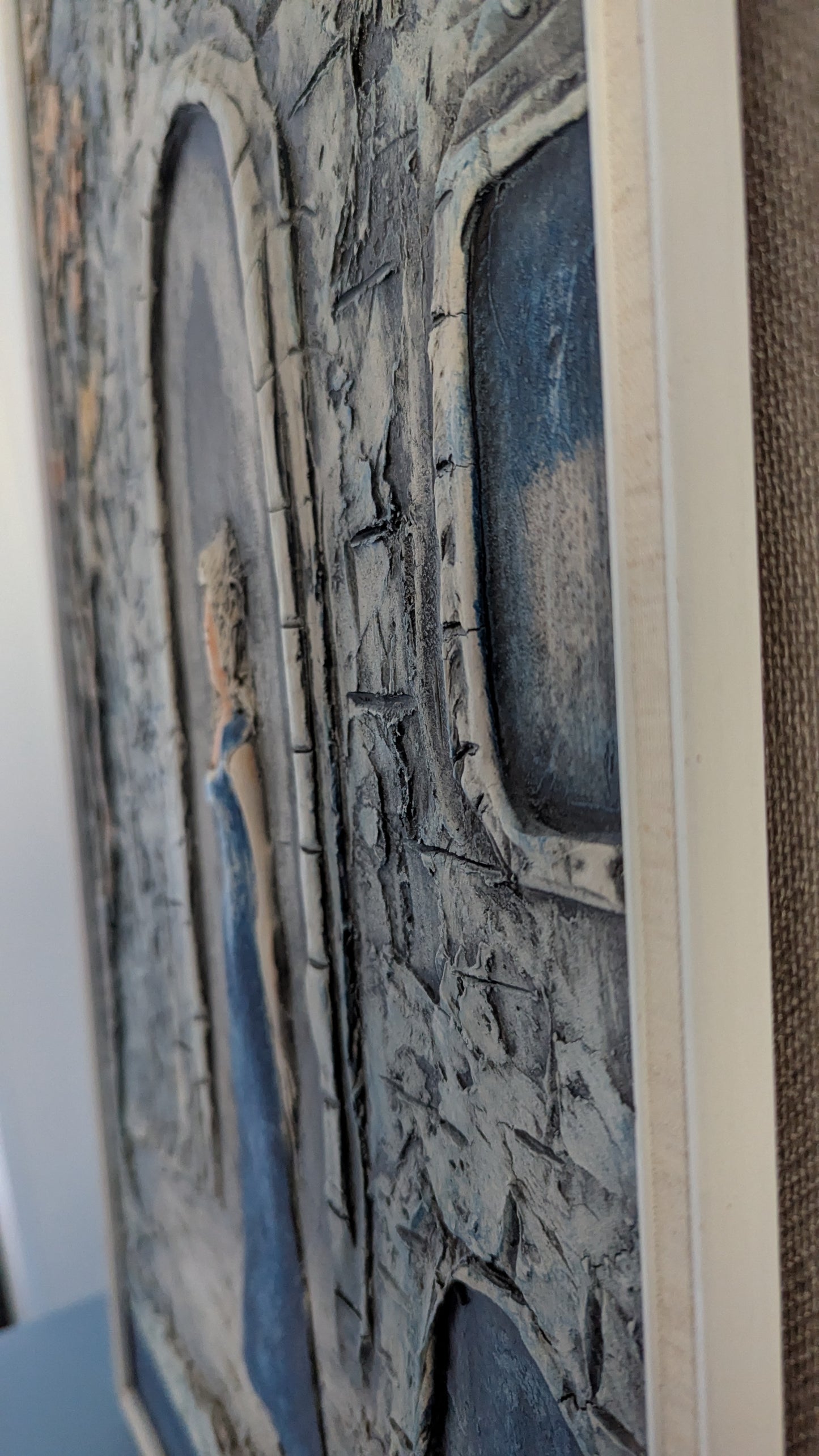 Pauli Antero Rapo - Olavinlinna Taru (Signeerattu Massatekniikkatyö 1973)