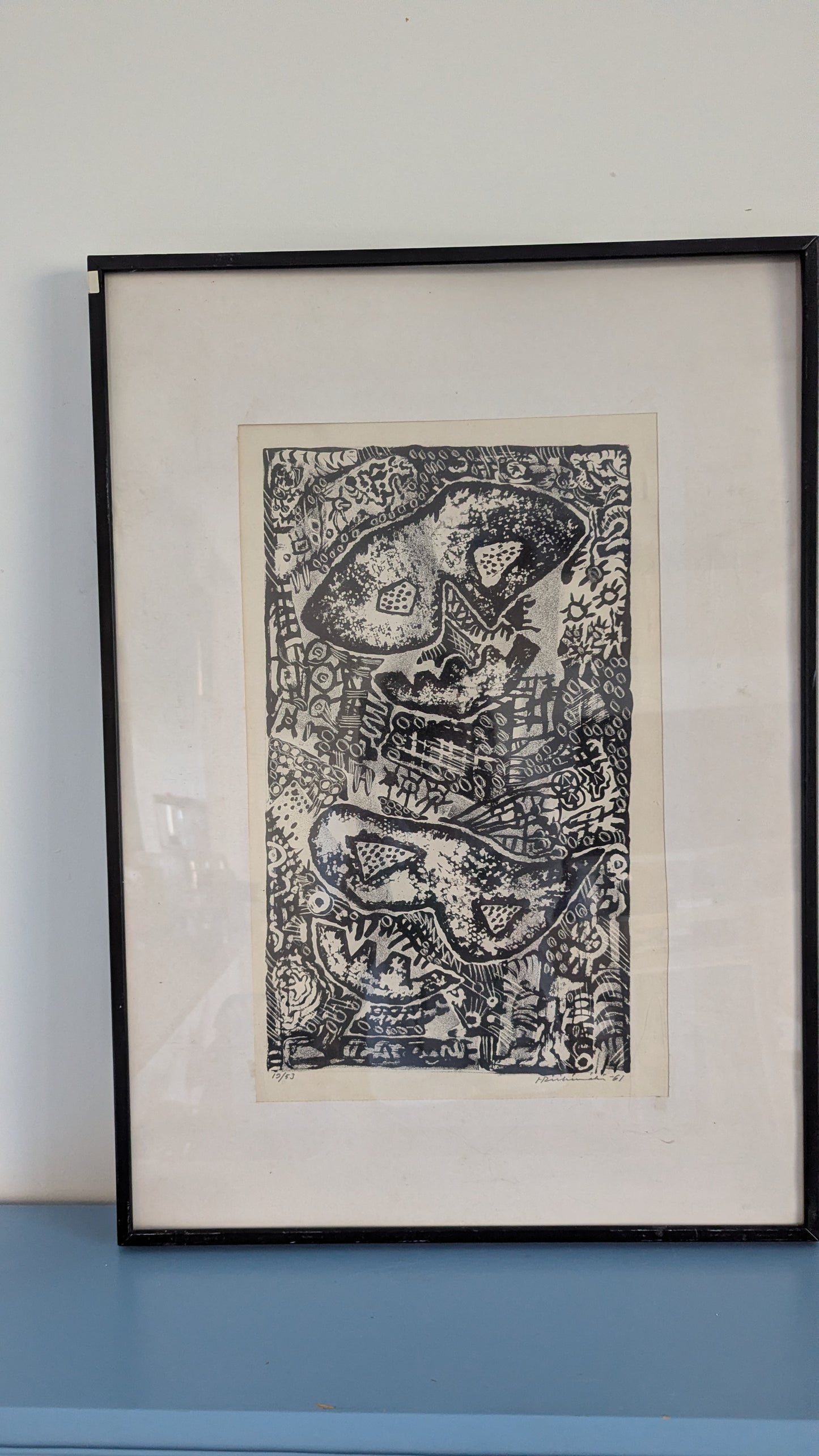 Heimo Riihimäki - Signeerattu Grafiikka (1961)