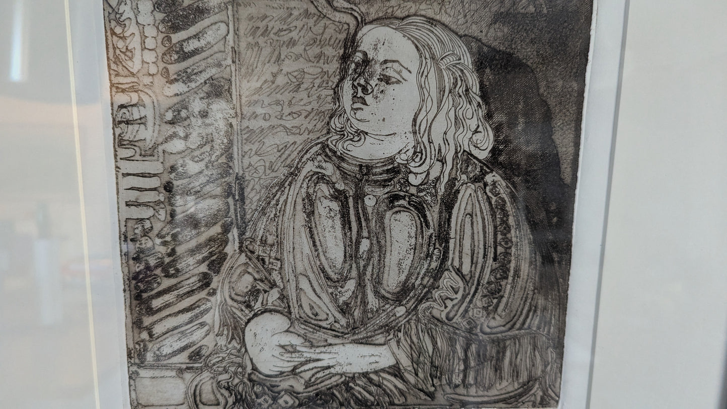 Pertti Kolehmainen - Sibu (Signeerattu Etsaus 1982)