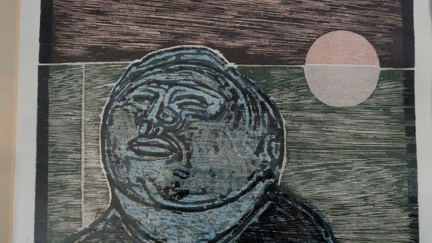 Pertti Kolehmainen - Matkalla (Signeerattu Grafiikka 1983)