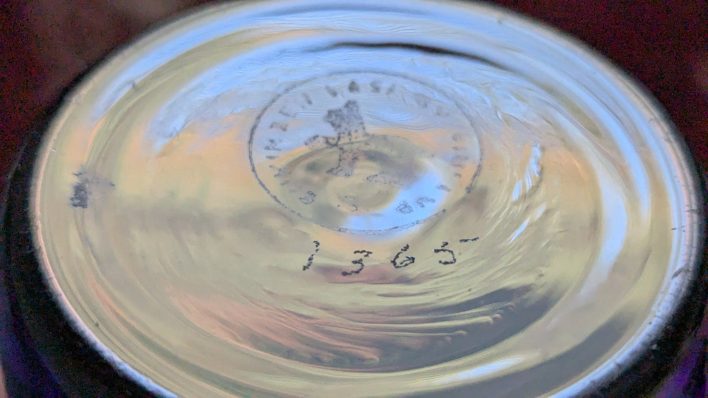 Riihimäen Lasi 1365 Maljakko (Riihimäen Lasin Leimalla)