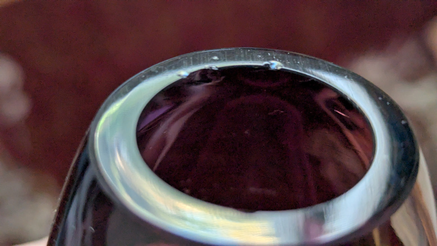 Riihimäen Lasi 1365 Maljakko (Riihimäen Lasin Leimalla)