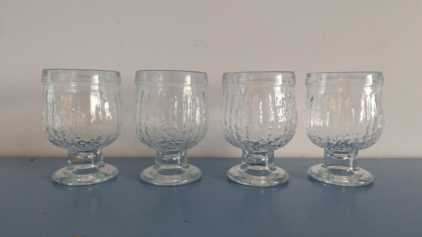 Riihimäen Lasi Kehrä Juomalasi (20cl, 4kpl, 1975-1980, Nanny Still)