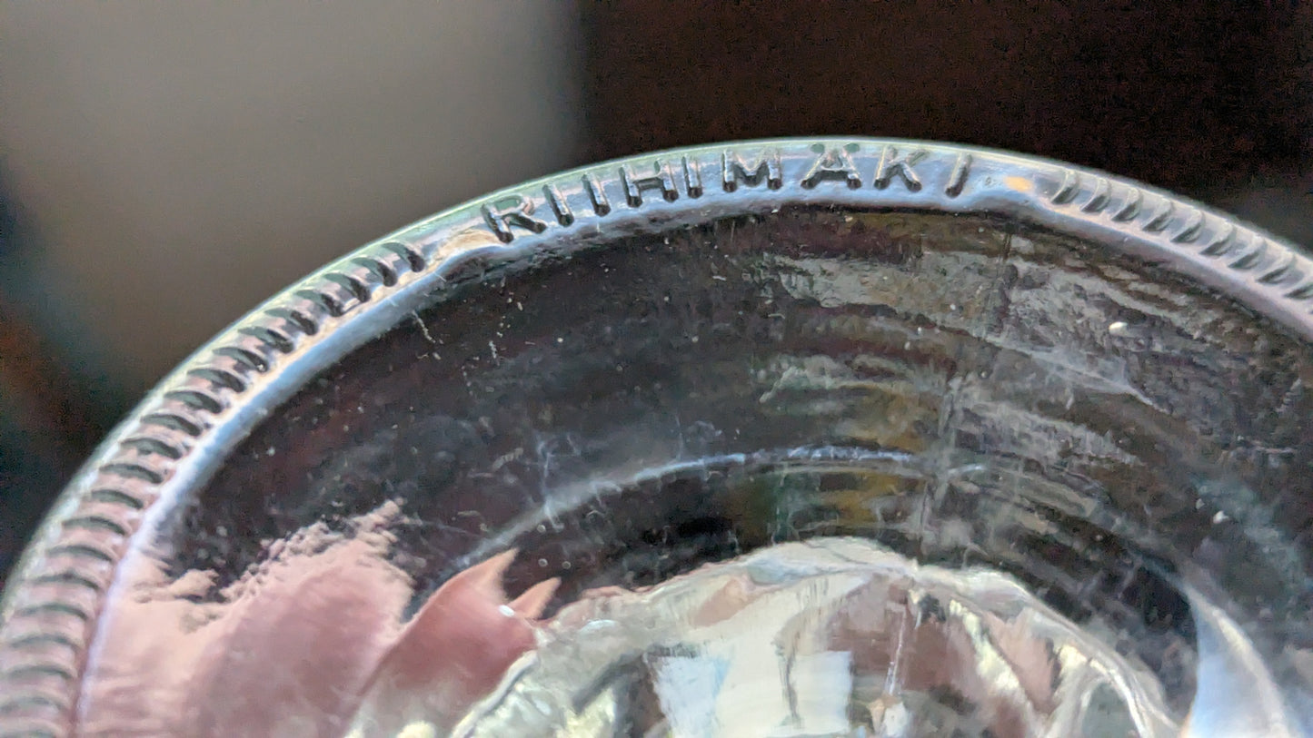 Riihimäen Lasi Kehrä Juomalasi (20cl, 4kpl, 1975-1980, Nanny Still)