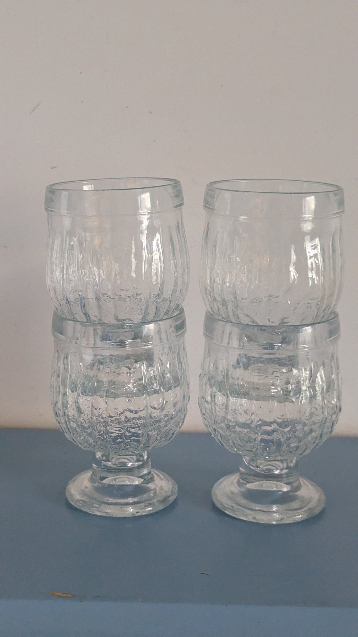 Riihimäen Lasi Kehrä Juomalasi (20cl, 4kpl, 1975-1980, Nanny Still)