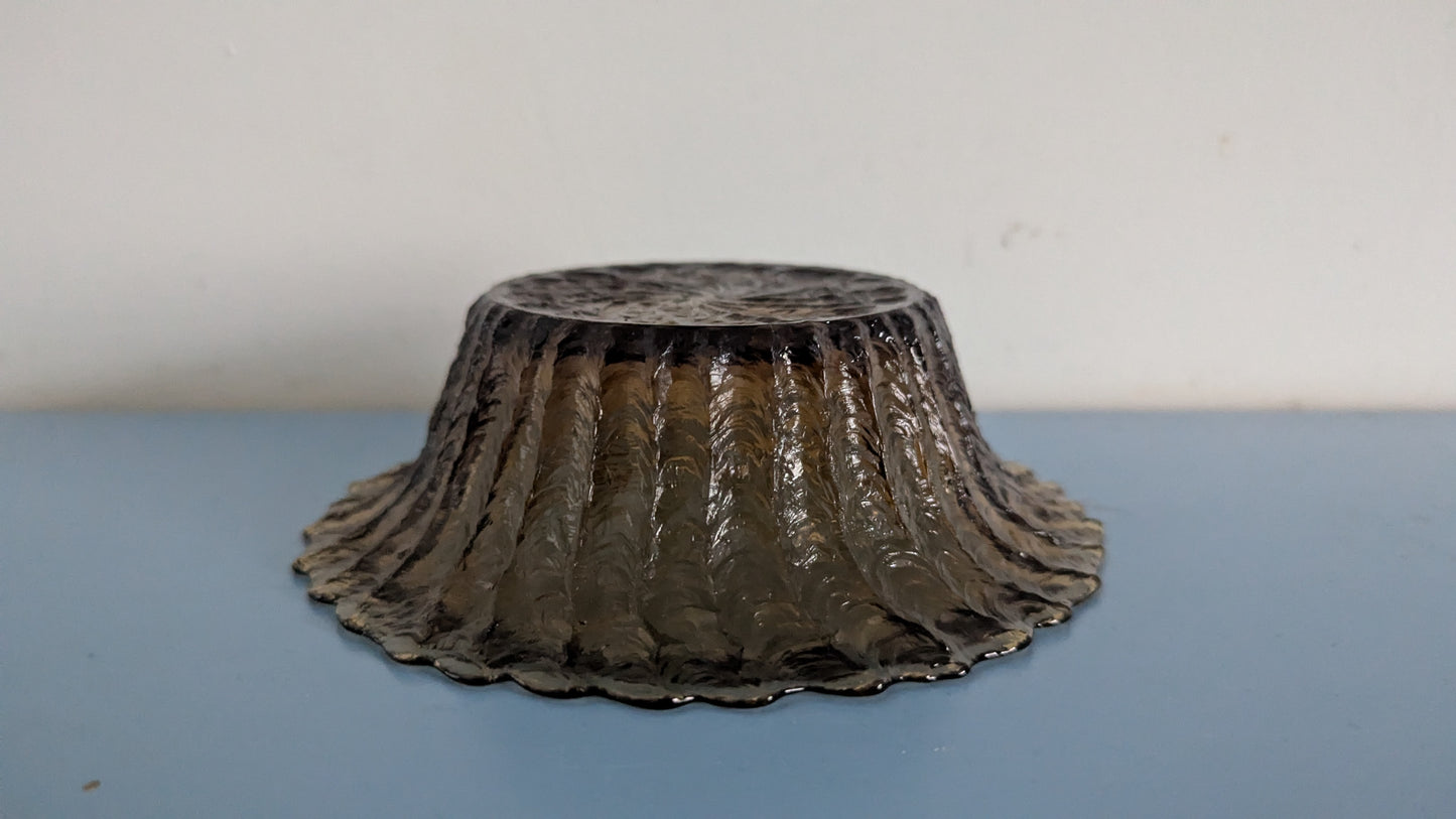 Riihimäen Lasi Tupru Jälkiruokakulho (7kpl, 1975-1980, Nanny Still)