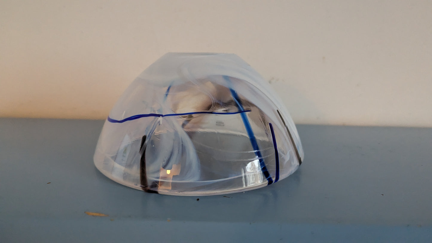 Kosta Boda - Contrast Kulho / Malja (2004, Anna Ehrner)