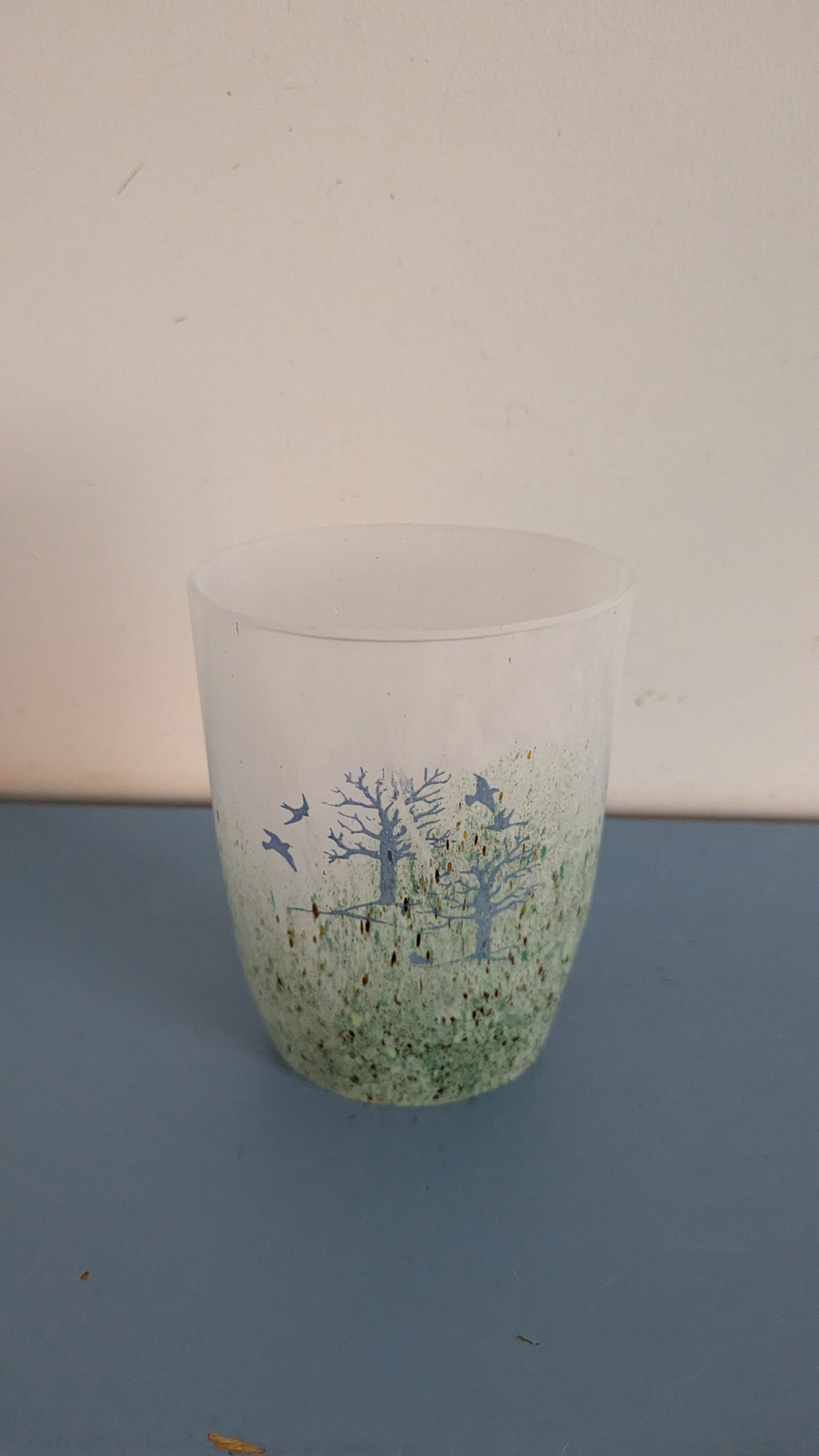 Kosta Boda - October Maljakko (1986-1997, Signeerattu, Kjell Engman)