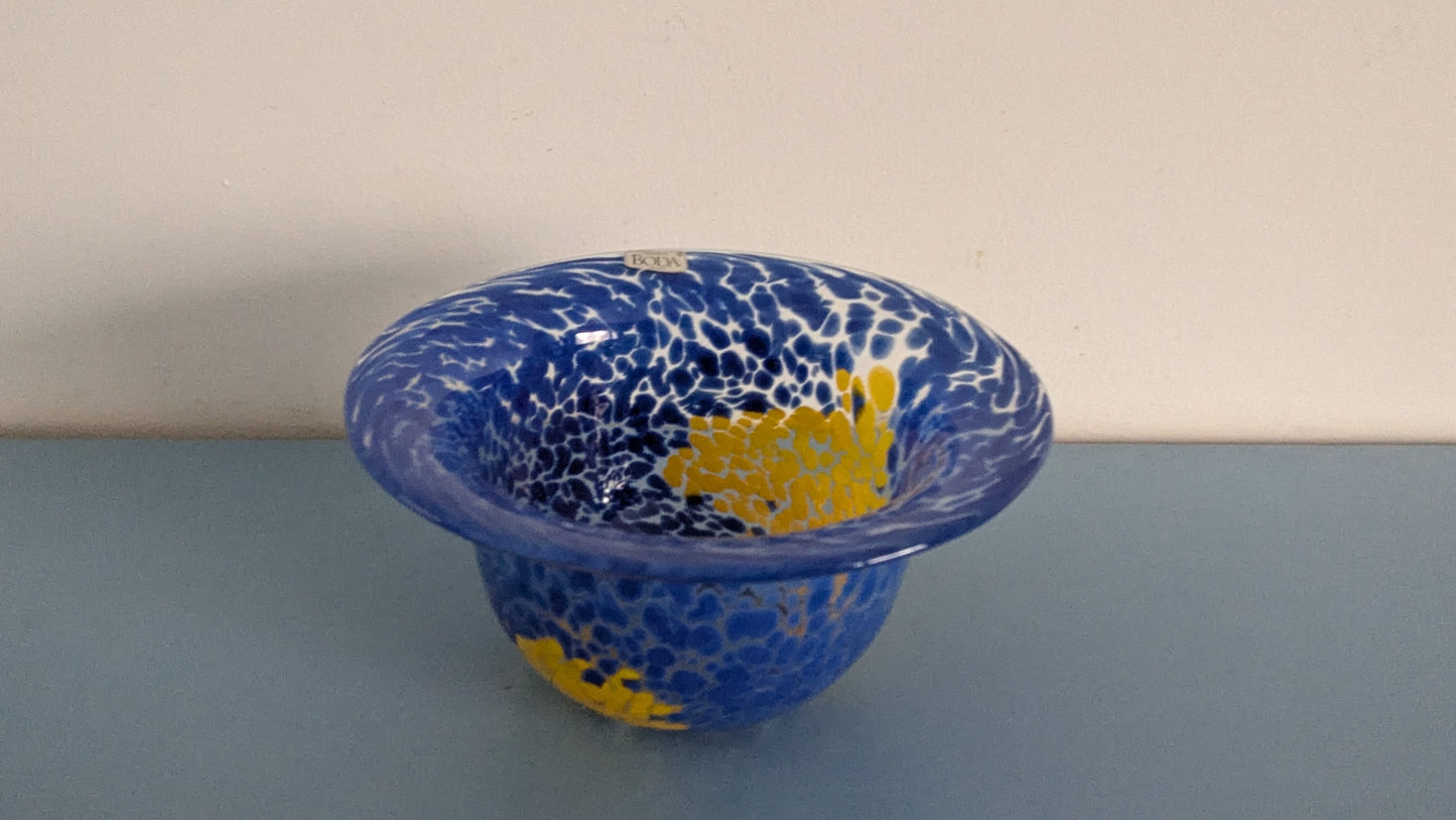 Kosta Boda - Tintomara Malja / Kulho (1972, Signeerattu, Ulrica Hydman Vallien)