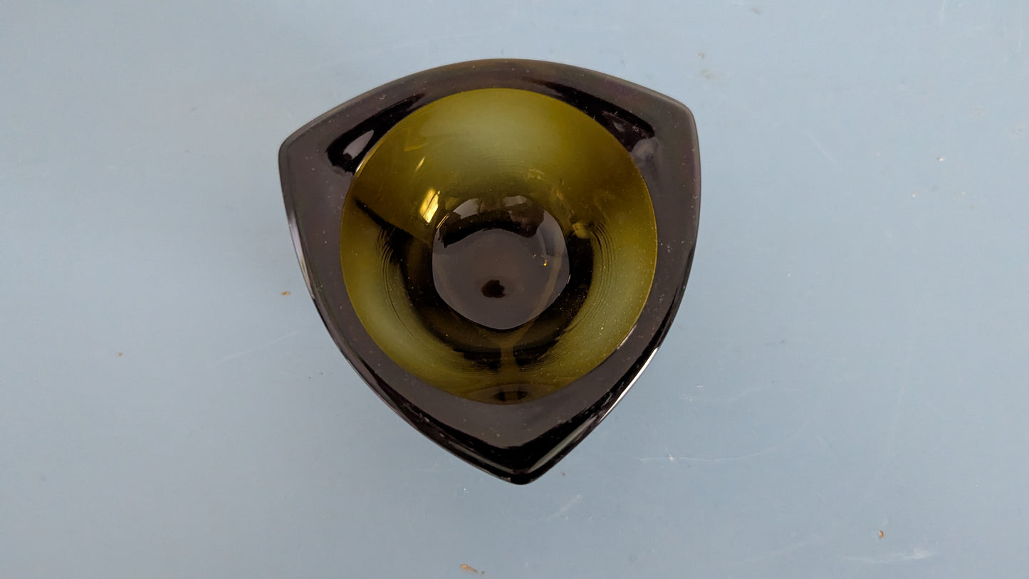 Nuutajärvi Häränsilmä Tuhkakuppi / Tuhka-astia (1956-1971, Kaj Franck)