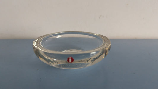 Iittala 3680 Tuhka-astia (1964-1966, Signeerattu, Tapio Wirkkala)