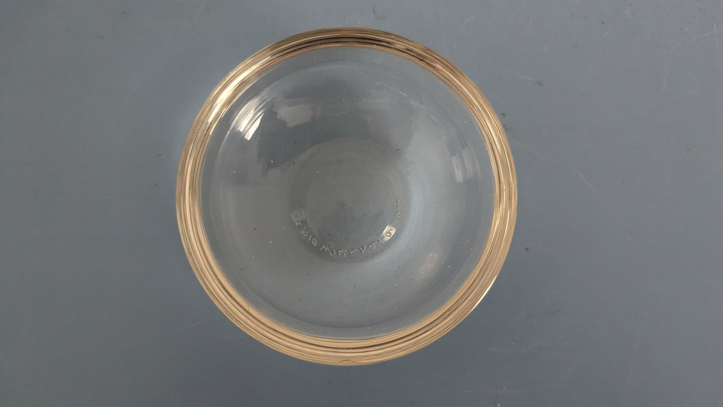 Iittala 3680 Tuhka-astia (1964-1966, Signeerattu, Tapio Wirkkala)