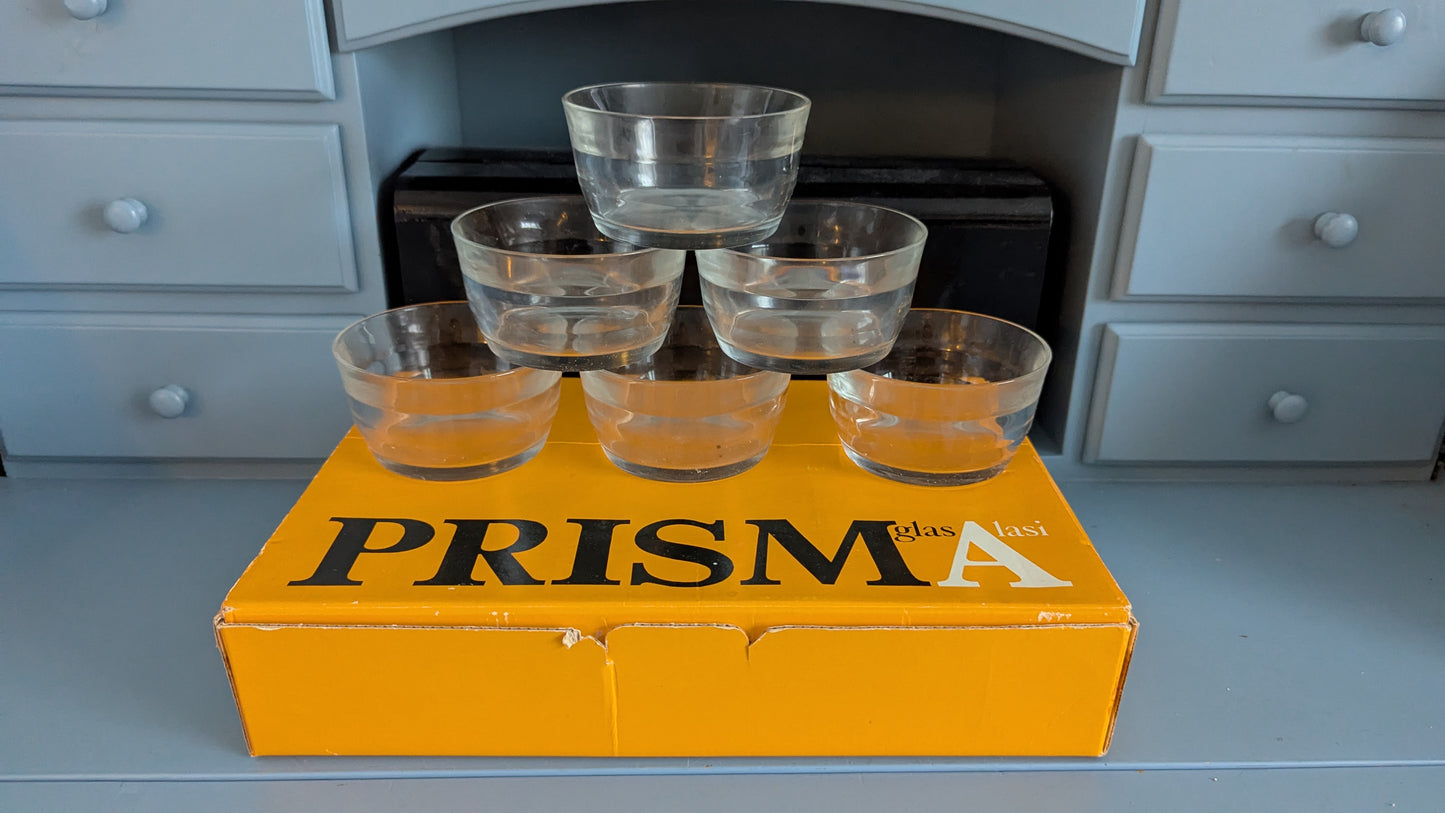 Nuutajärvi Prisma Annoskulho (6kpl, Alkuperäisessä Pakkauksessa, Kaj Franck)