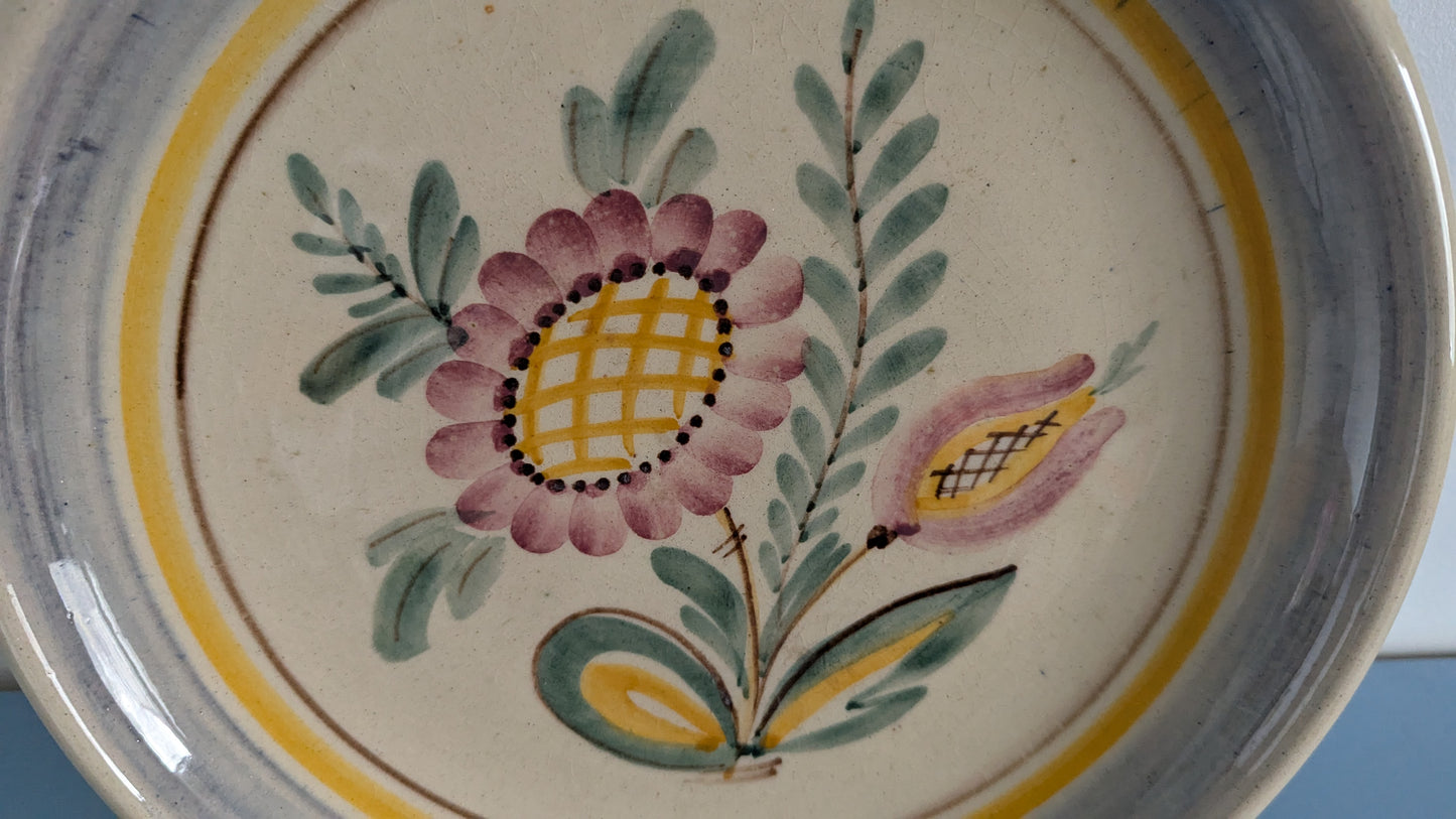 Kupittaa Savi - Seinälautanen (1950-luku, Signeerattu, Kalle Akkola)