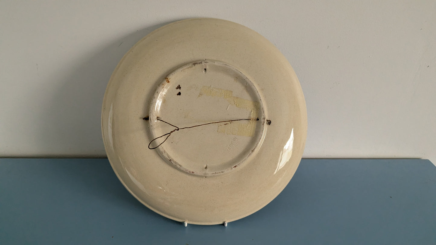 Kupittaa Savi - Seinälautanen (1950-luku, Signeerattu, Kalle Akkola)