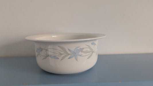 Arabia Arctica Sinikello Pata / Kulho (1984-1987, Esteri Tomula)