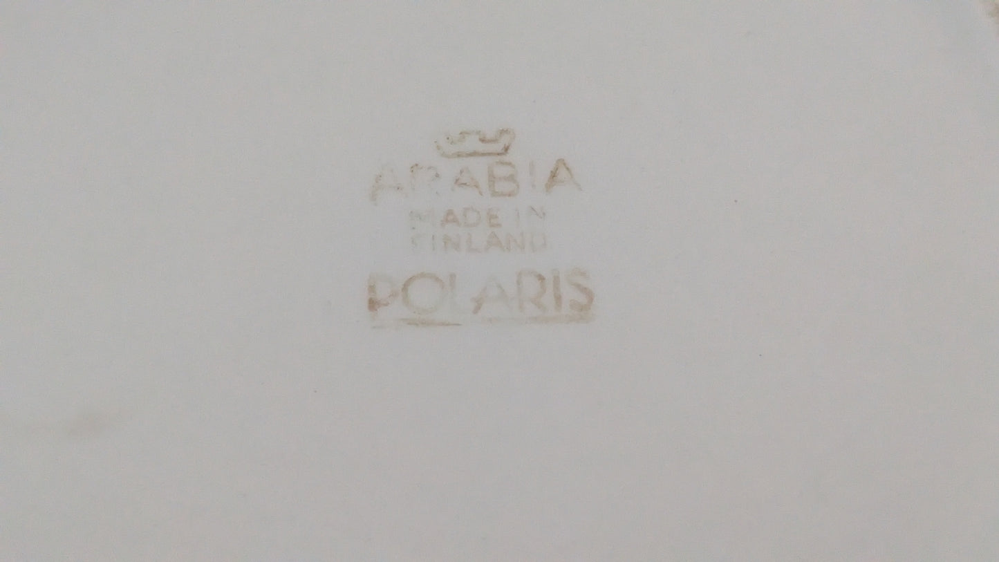 Arabia Polaris Pata / Kulho (1953-1966, Raija Uosikkinen)