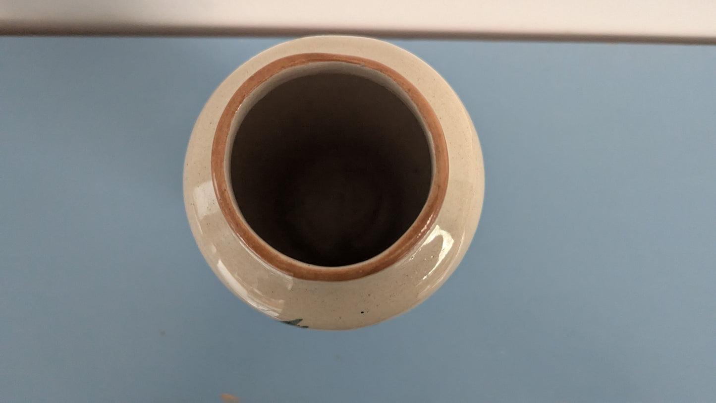 Kupittaa Savi - Ruukku / Maljakko (1950-luku, Signeerattu, Maire Aarnio)