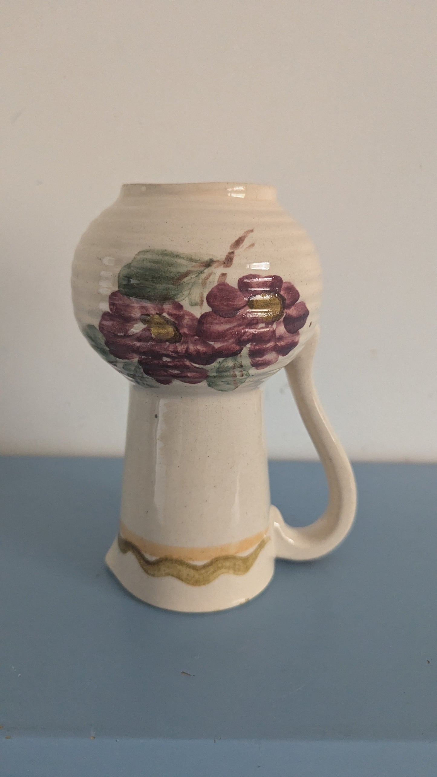 Kupittaa Savi - Ruukku / Kannu (1950-luku, Signeerattu, Raili Suvanto)