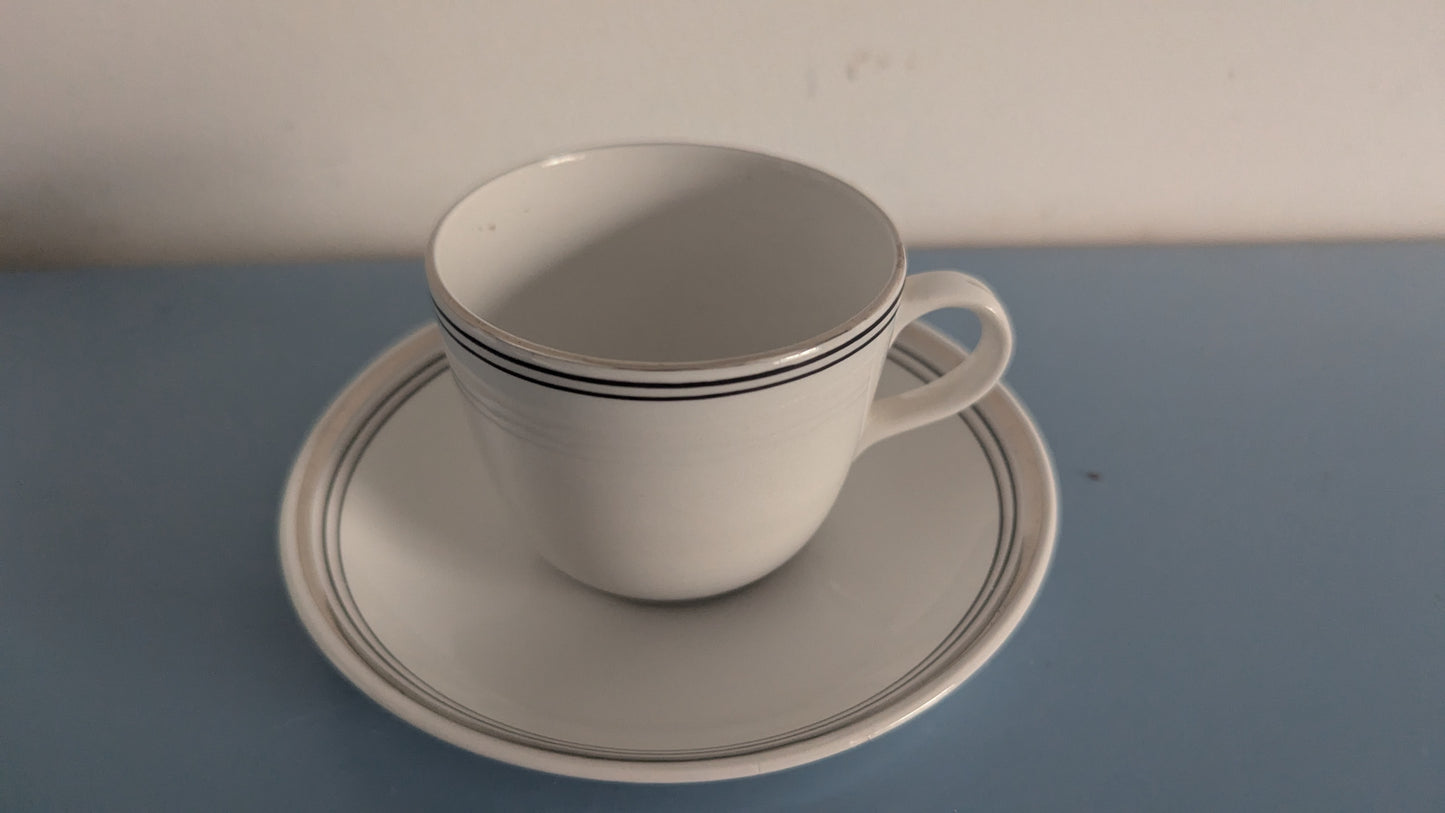 Arabia Platina Kahviastiasto Viidelle Hengelle (10-osaa, 1957-1973)