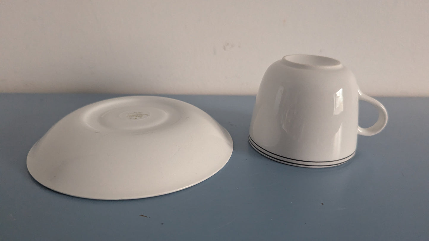 Arabia Platina Kahviastiasto Viidelle Hengelle (10-osaa, 1957-1973)