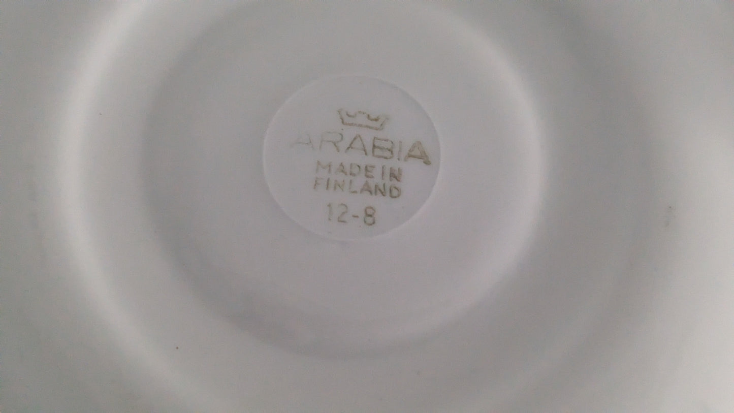 Arabia Platina Kahviastiasto Viidelle Hengelle (10-osaa, 1957-1973)