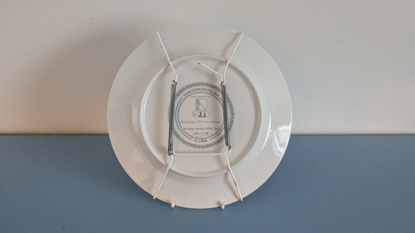 Kodin Taide BEX Oy - Oulu, Oulun Kaupungintalo Seinälautanen (1998, 23/250)