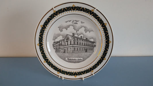 Kodin Taide BEX Oy - Oulu, Kirkkokadun Kulma Seinälautanen (1998, 23/250)