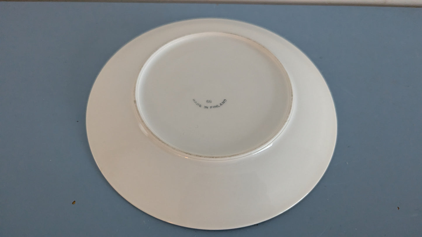 Arabia Iris Leipälautanen / Leivoslautanen (6kpl, 1961-1963, Raija Uosikkinen)