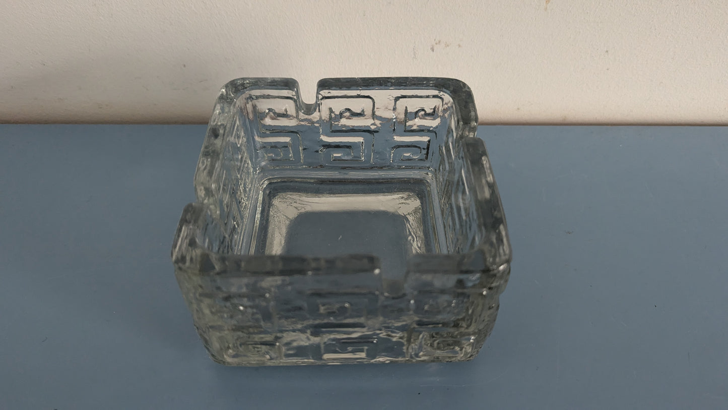 Riihimäen Lasi - Taalari Tuhka-astia (1968-1975, Tamara Aladin)