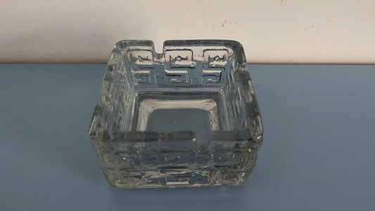 Riihimäen Lasi - Taalari Tuhka-astia (1968-1975, Tamara Aladin)