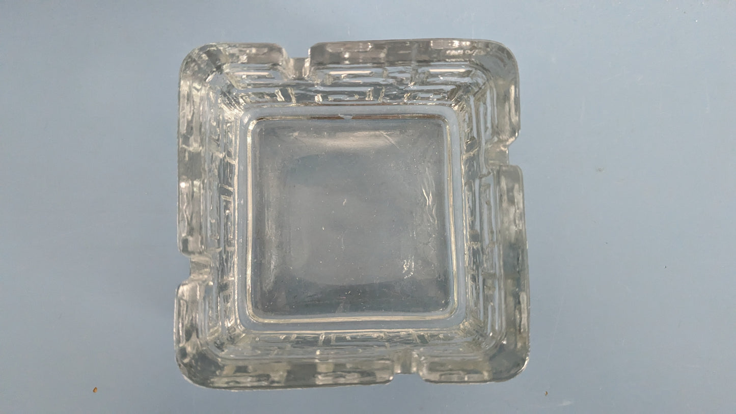 Riihimäen Lasi - Taalari Tuhka-astia (1968-1975, Tamara Aladin)