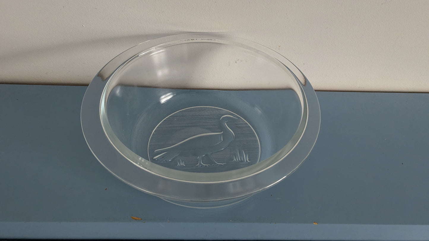 Nuutajärvi Lintu Kulho / Tarjoilukulho (1980-1981, Heikki Orvola)