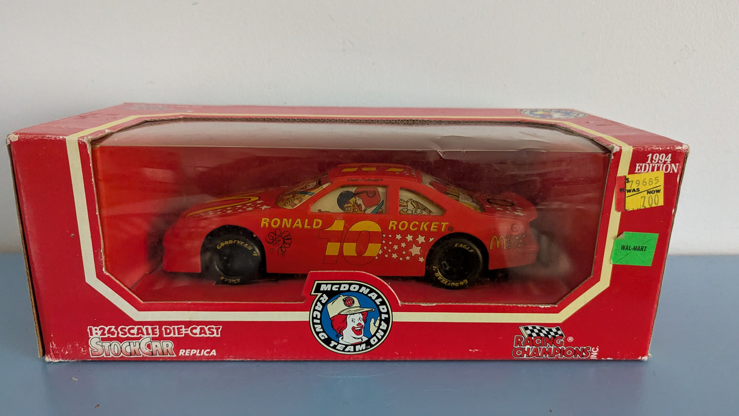 Racing Champions - Ford Thunderbird / Ronald Rocket (1994, Alk. Paketissa)