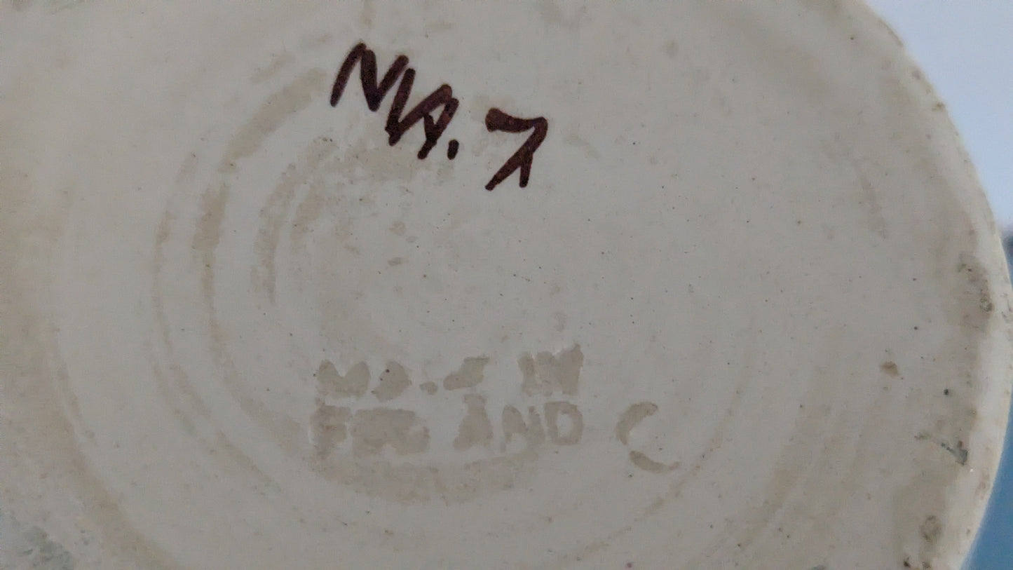 Kupittaa Savi - Ruukku / Maljakko (1950-luku, Signeerattu, Maire Aarnio)