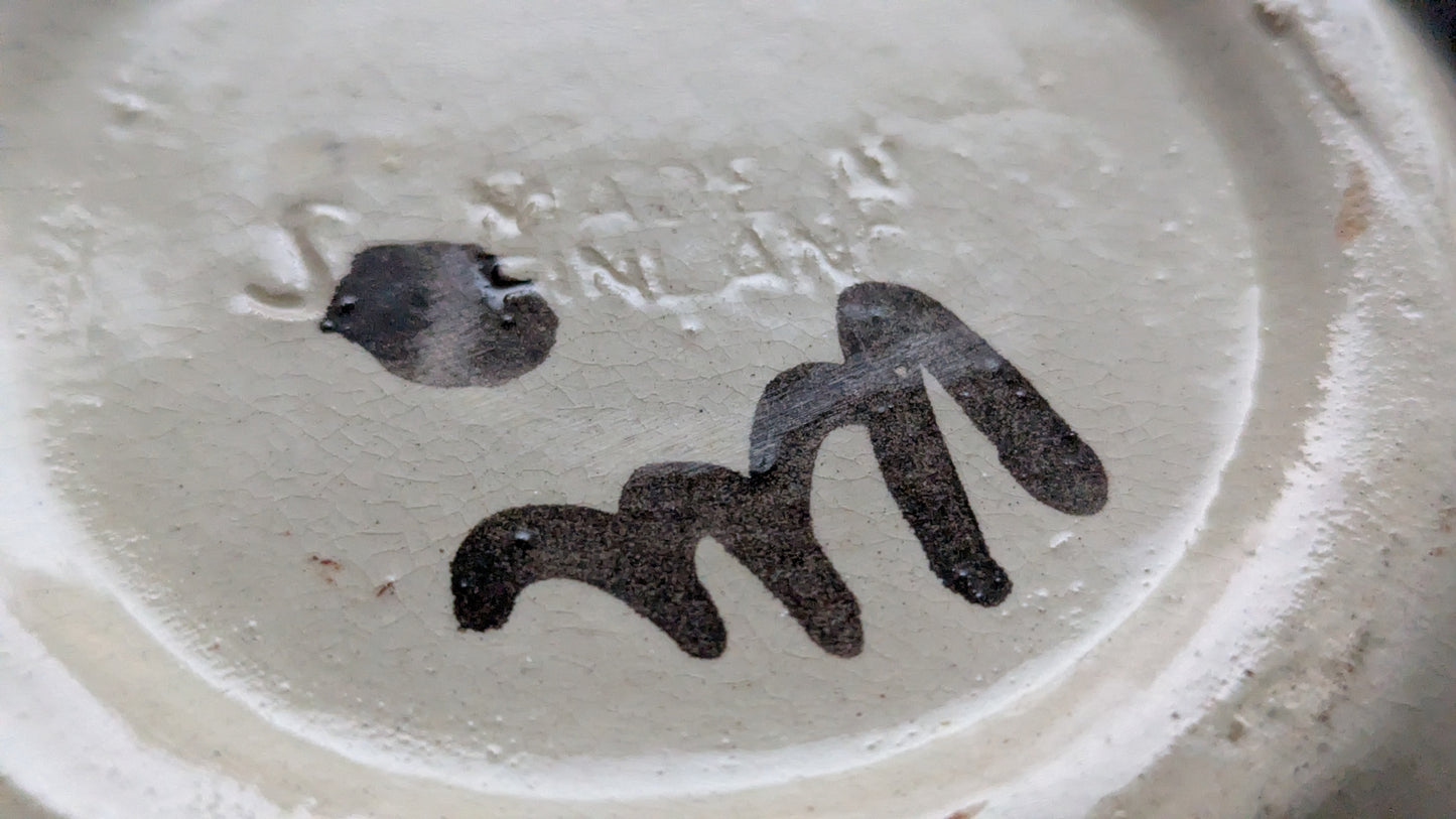 Kupittaa Savi - Ruukku / Kannu (1950-luku, Signeerattu)