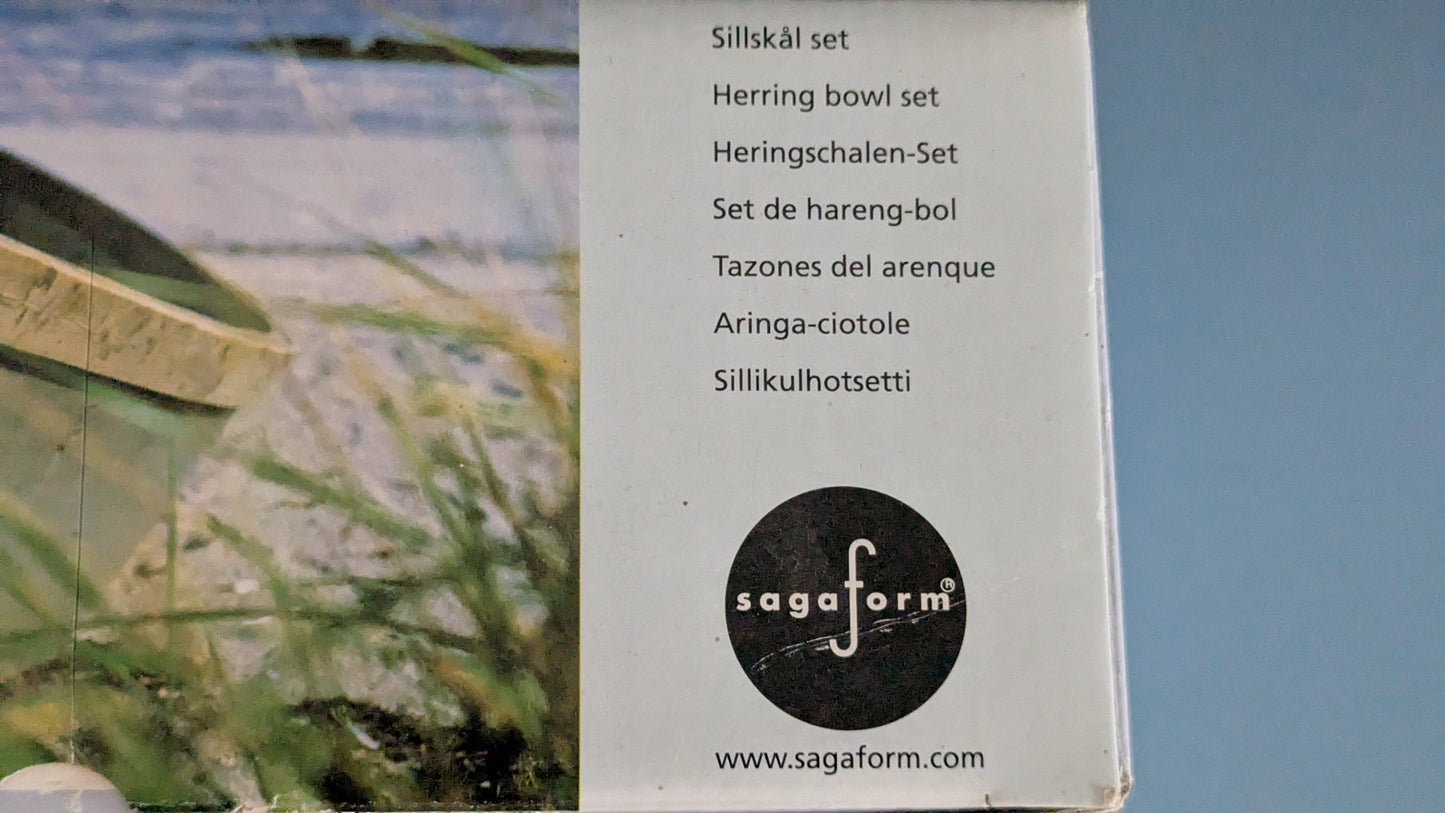 Sagaform - Sillikulhosetti (Alk. Paketissa, 2002, Åsa Lindberg)