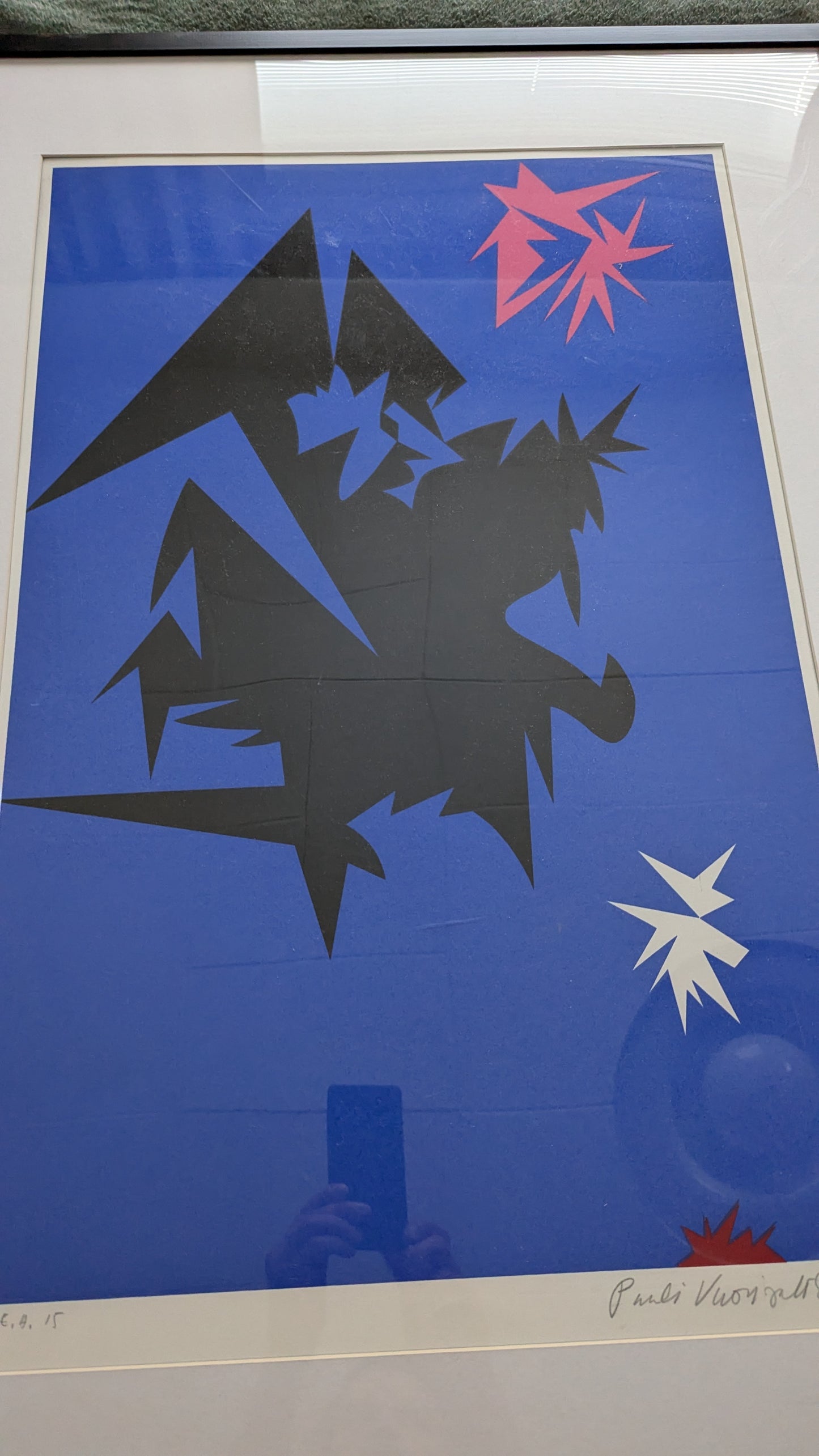 Pauli Vuorisalo - Signeerattu Grafiikka (1987)