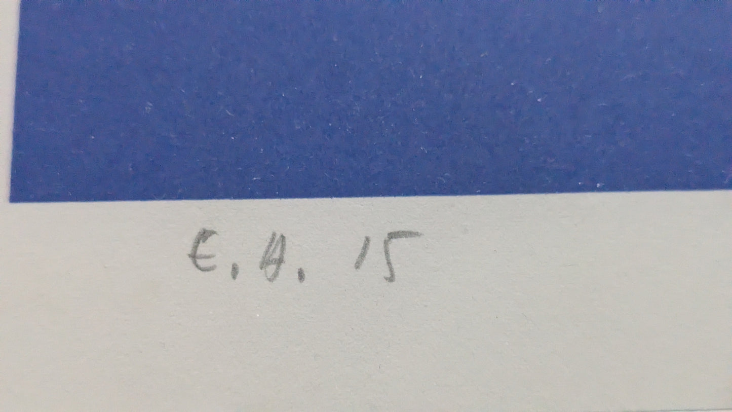 Pauli Vuorisalo - Signeerattu Grafiikka (1987)