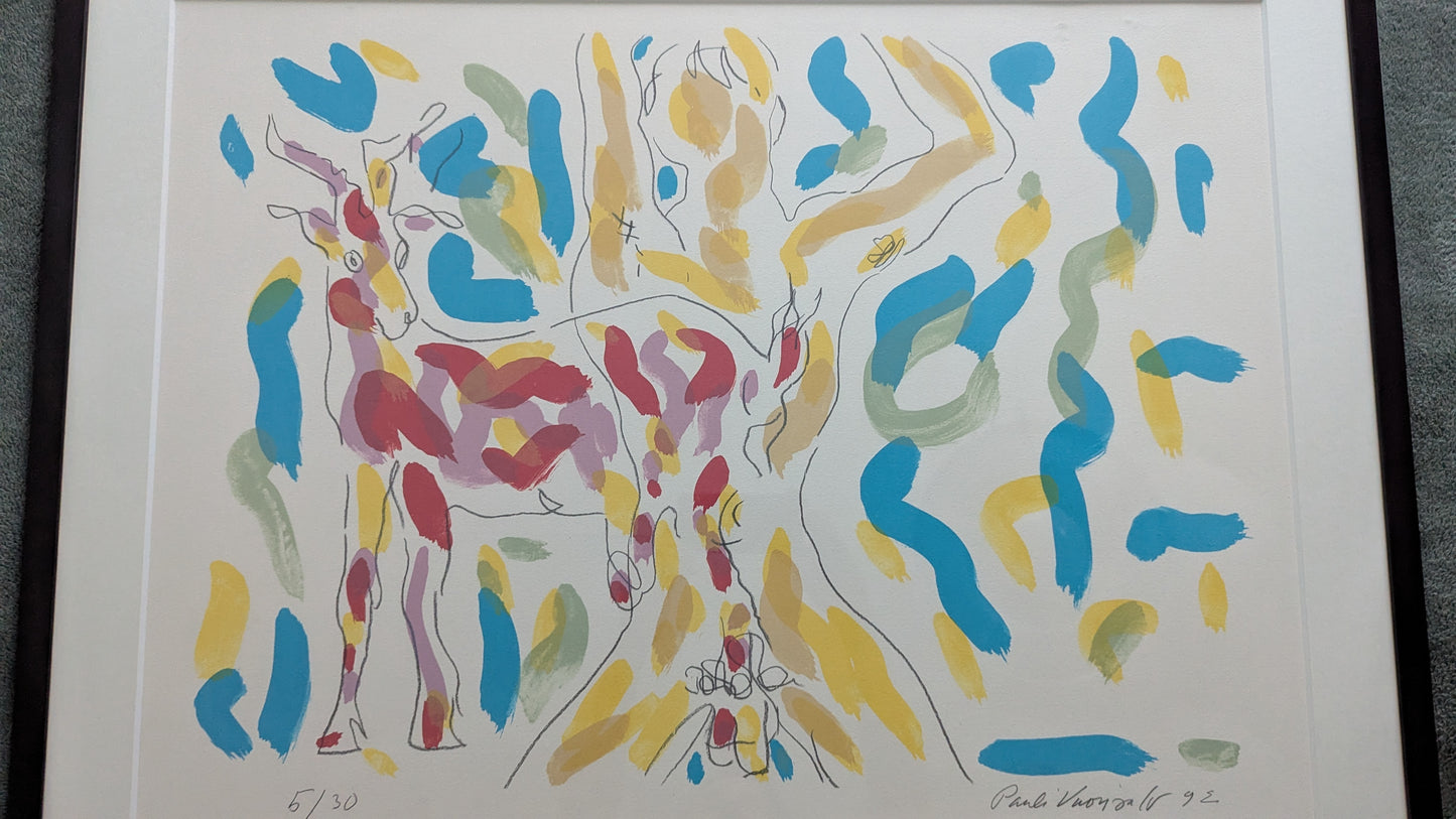 Pauli Vuorisalo - Signeerattu Grafiikka (1992)