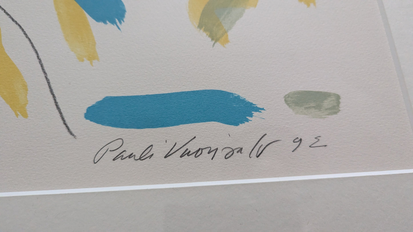 Pauli Vuorisalo - Signeerattu Grafiikka (1992)