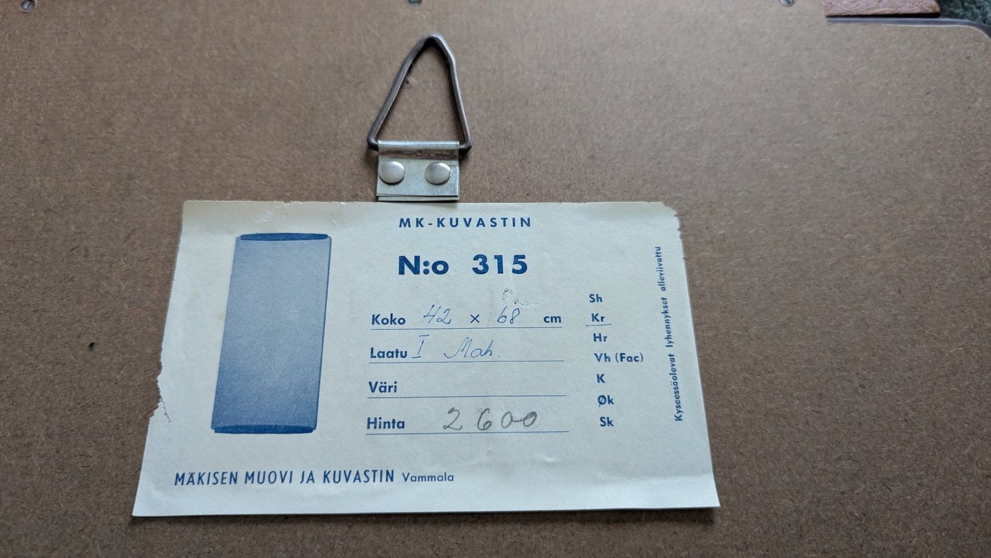 Mäkisen Kuvastin - Seinäpeili N:o 315 (1960-1967)