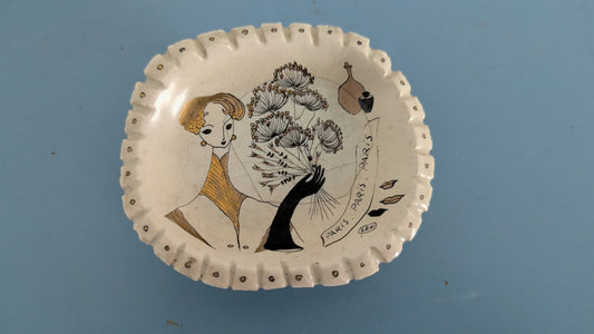 Falco - Paris Paris Paris Seinälaatta (Signeerattu, Raija Rauanheimo-Kojonen)