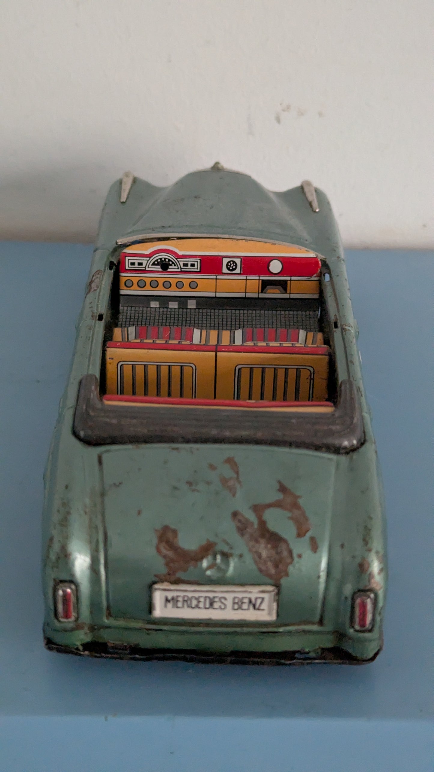 Bandai - Mercedes-Benz 219 Convertible Peltiauto (1960-luku, Japani)