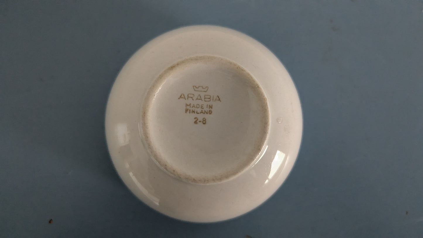 Arabia Platina Sokerikko (1957-1973, Raija Uosikkinen)